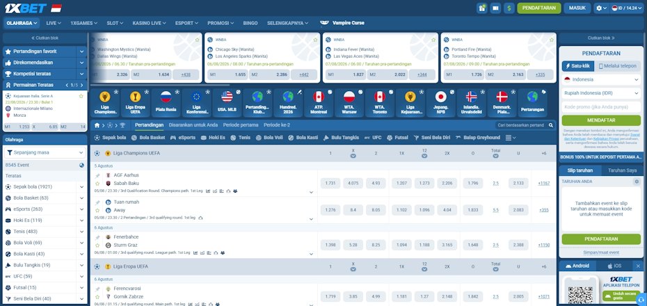 1xBet indonesia